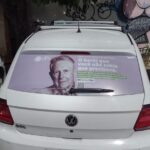 taxis com anuncio carbono negativo